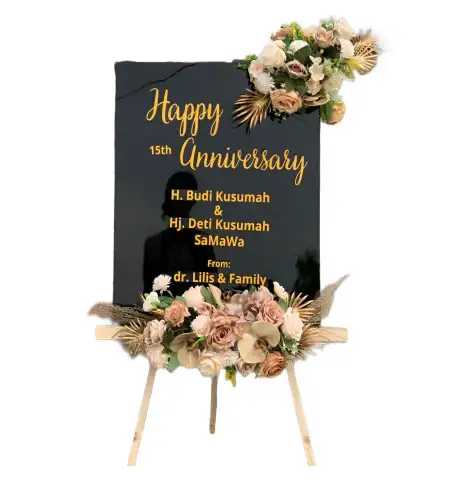 Papan Bunga Akrilik Manggissari